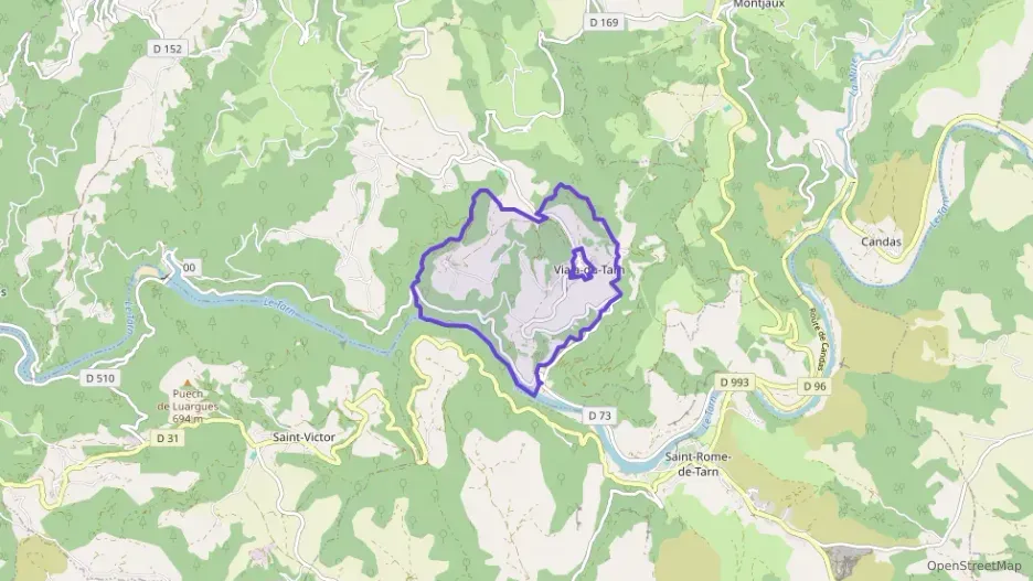 Maison 58 m² trois pièces à vendre à Viala-du-Tarn