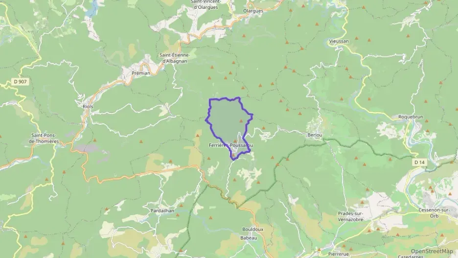 Maison 130 m² quatre pièces à vendre à Ferrières-Poussarou