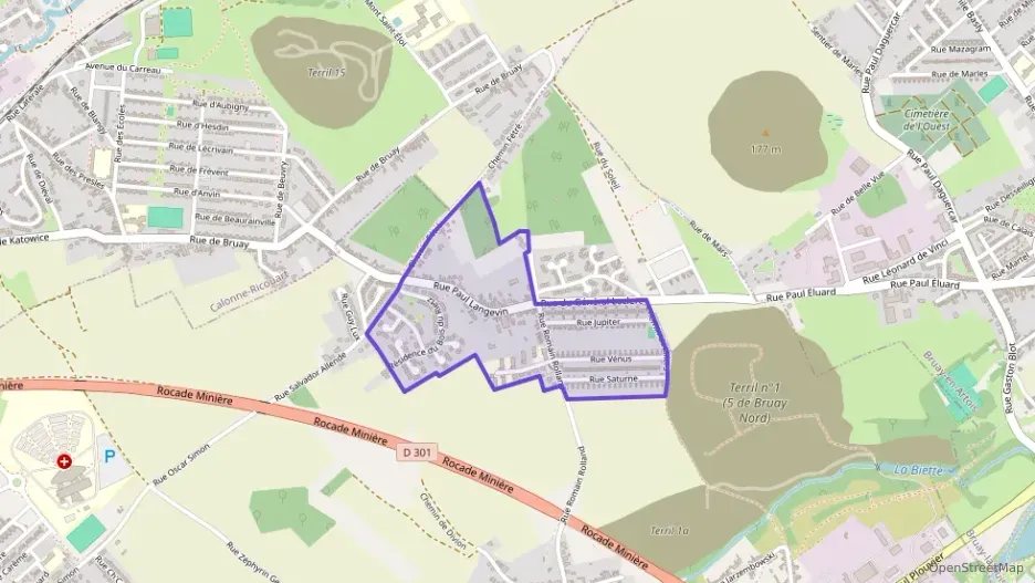 Maison 100 m² cinq pièces à vendre à Divion