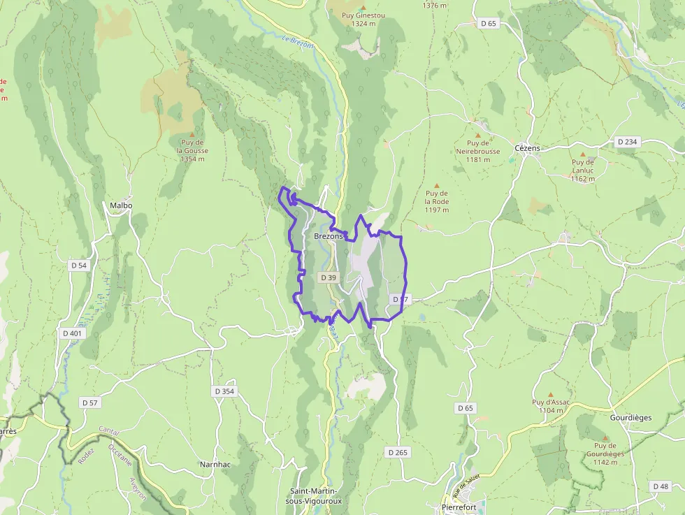 Maison 50 m² trois pièces à vendre à Brezons