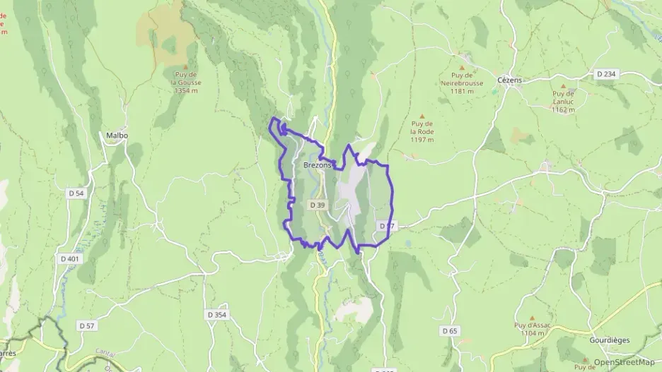 Maison 50 m² trois pièces à vendre à Brezons Maison 50 m² trois pièces à vendre à Brezons