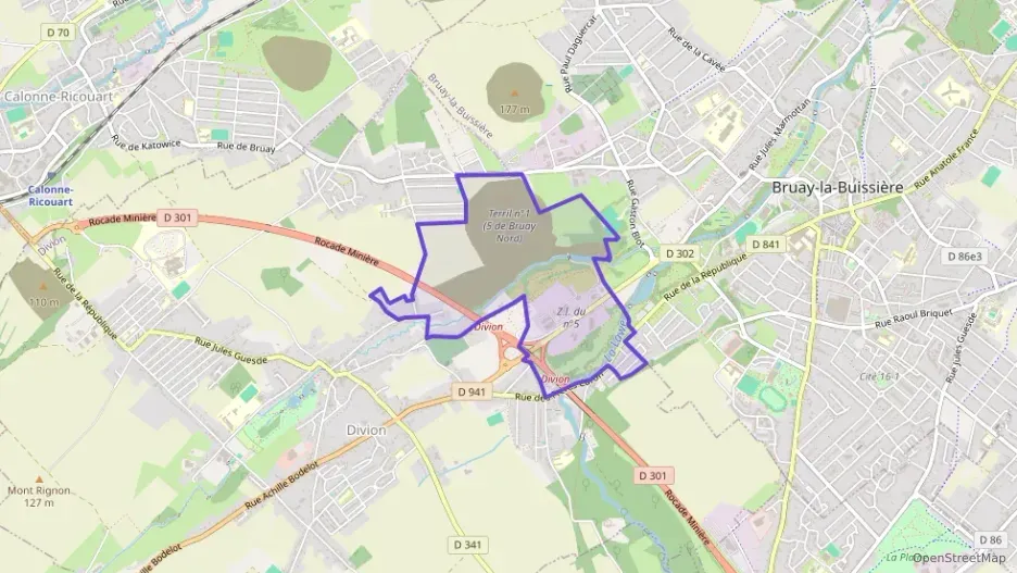 Maison 96 m² quatre pièces à vendre à Divion