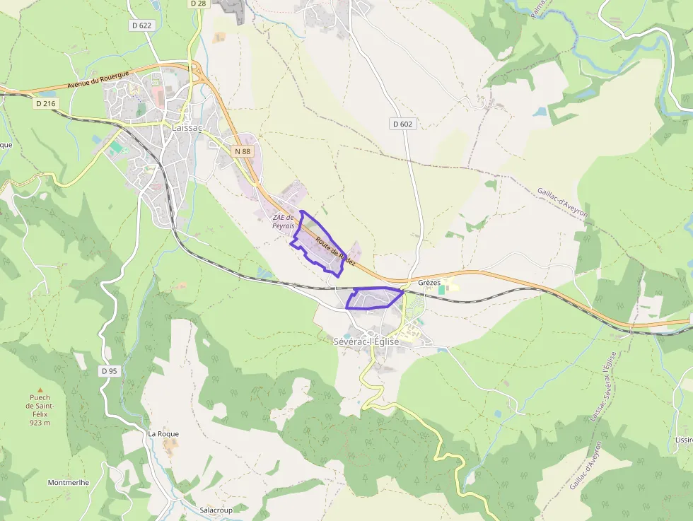 Maison 90 m² 5 pièces à vendre à Laissac-Sévérac l`Église