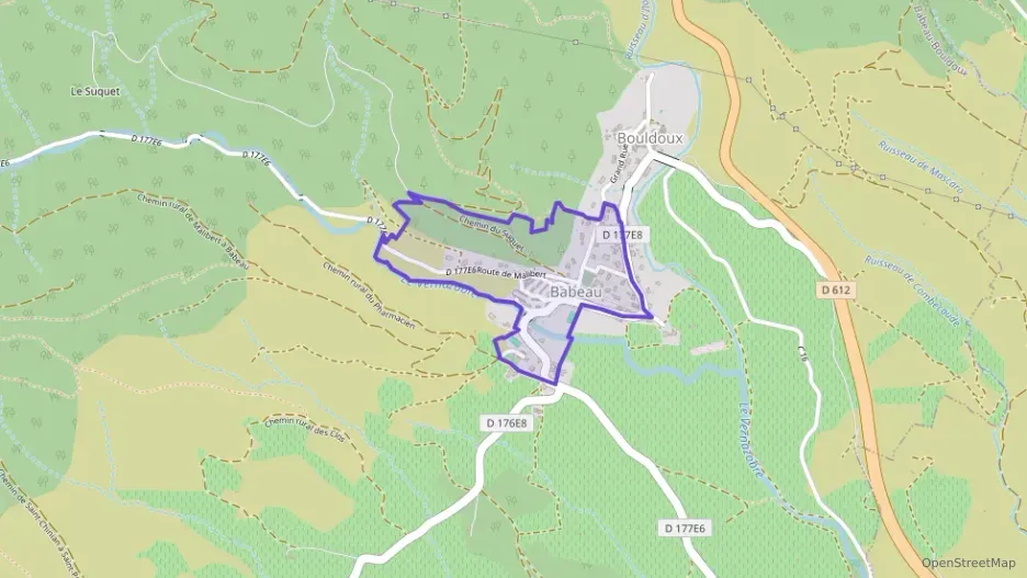 Maison 48 m² trois pièces à vendre à Babeau-Bouldoux