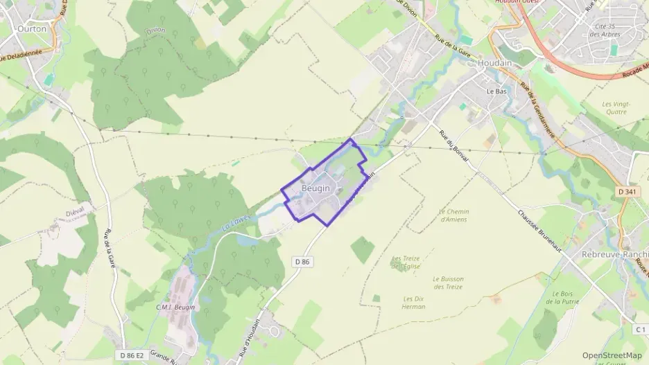 Maison 87 m² quatre pièces à vendre à Beugin