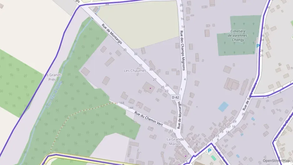 Maison 40 m² trois pièces à vendre à Varennes-Changy