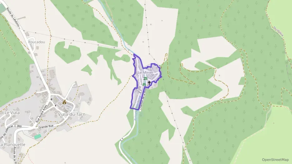 Maison 63 m² deux pieces à vendre à Viala-du-Tarn Maison 63 m² deux pieces à vendre à Viala-du-Tarn