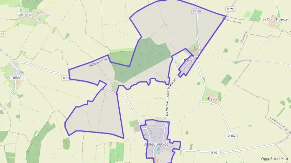 Maison 101 m² quatre pièces à vendre à Bailleul-le-Soc Maison 101 m² quatre pièces à vendre à Bailleul-le-Soc