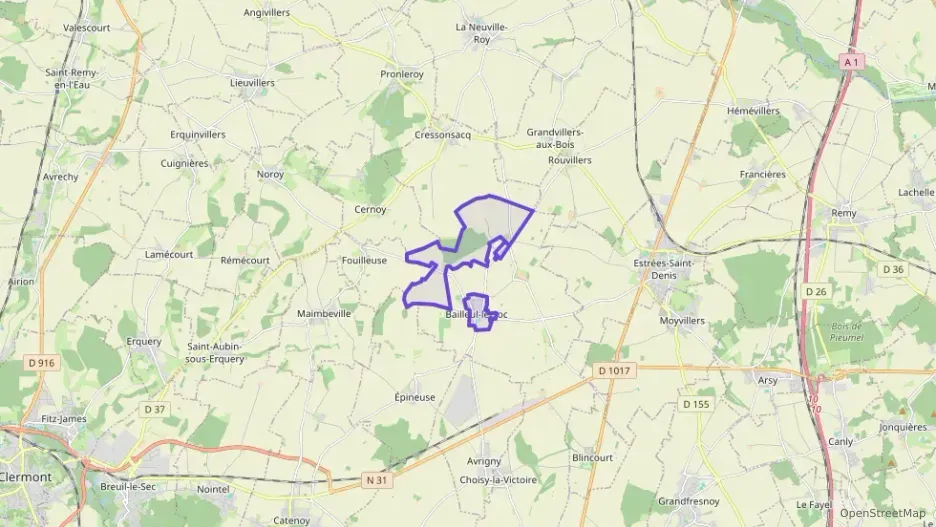 Maison 101 m² quatre pièces à vendre à Bailleul-le-Soc Maison 101 m² quatre pièces à vendre à Bailleul-le-Soc