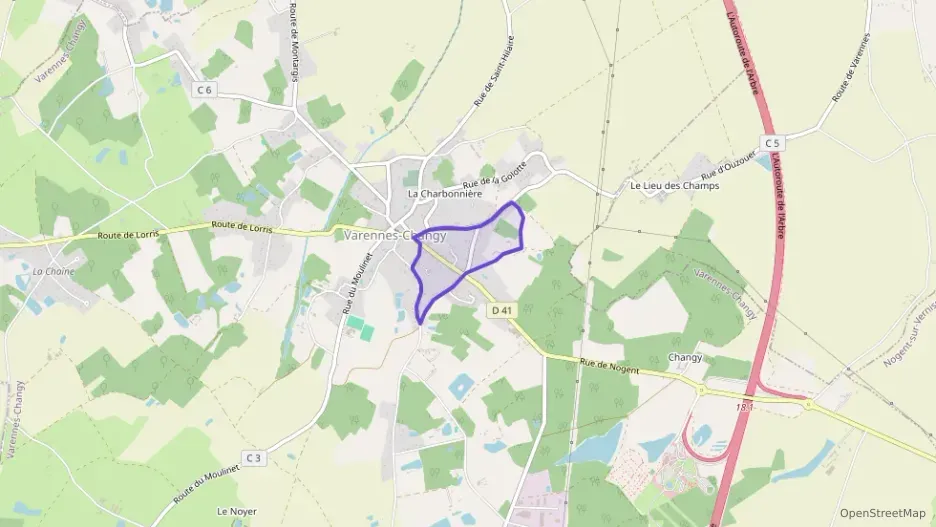 Maison 113 m² six pièces à vendre à Varennes-Changy