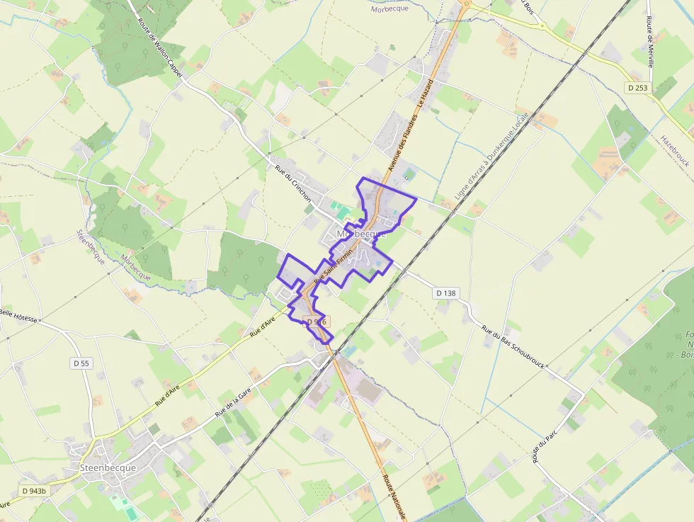 Maison 66 m² trois pièces à vendre à Morbecque