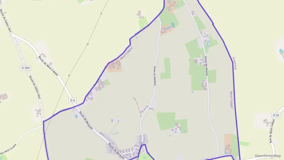 Maison 102 m² six pièces à vendre à West-Cappel Maison 102 m² six pièces à vendre à West-Cappel