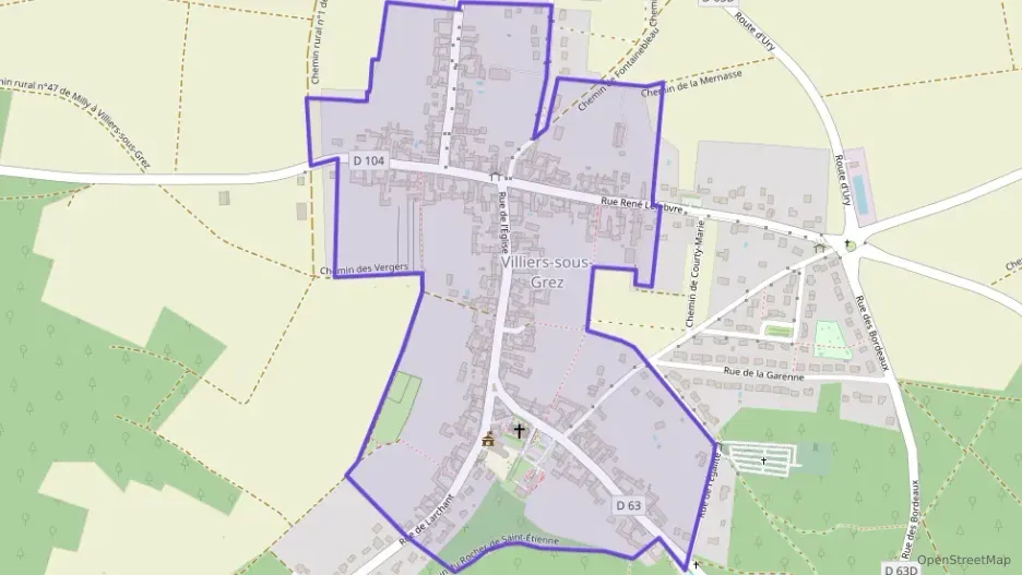 Maison 80 m² quatre pièces à vendre à Villiers-sous-Grez