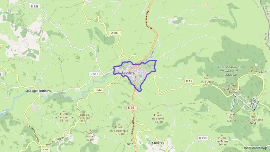 Maison 60 m² trois pièces à vendre à Laguiole