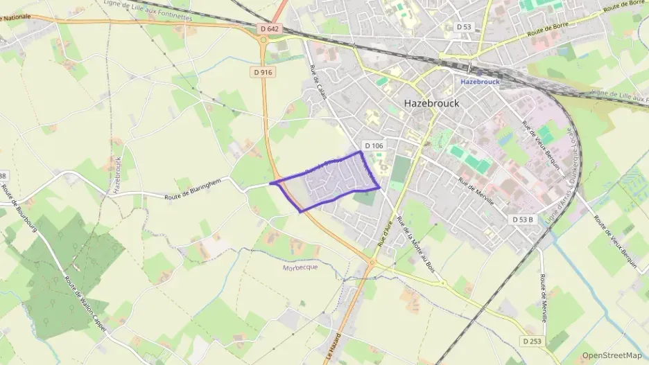 Maison 104 m² quatre pièces à vendre à Hazebrouck