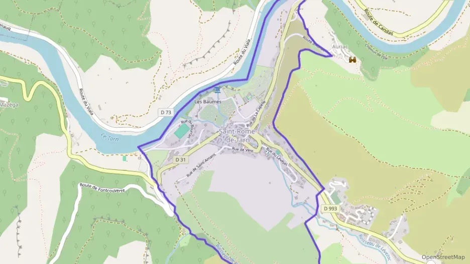 Maison 57 m² trois pièces à vendre à Saint-Rome-de-Tarn Maison 57 m² trois pièces à vendre à Saint-Rome-de-Tarn