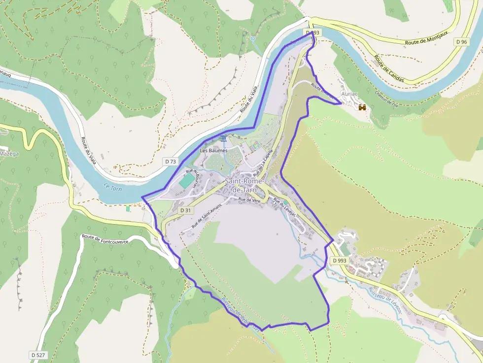 Maison 57 m² trois pièces à vendre à Saint-Rome-de-Tarn