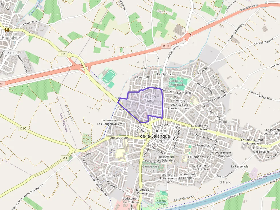 Maison 60 m² trois pièces à vendre à Saint-Laurent-de-la-Salanque