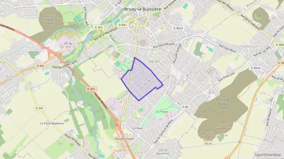 Maison 75 m² quatre pièces à vendre à Bruay-la-Buissière