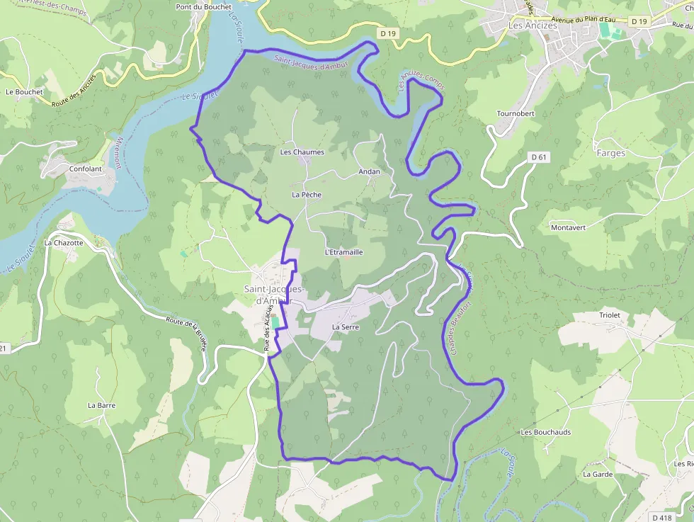 Maison 81 m² trois pièces à vendre à Saint-Jacques-d`Ambur