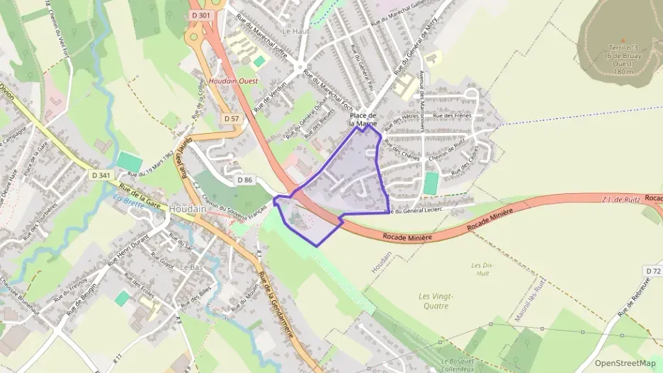 Maison 90 m² quatre pièces à vendre à Houdain