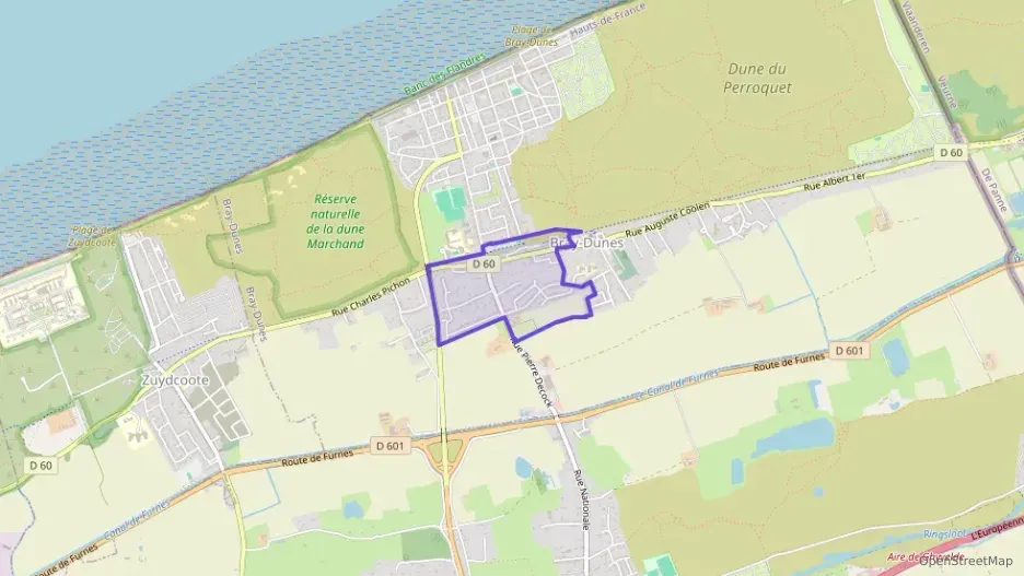 Maison 81 m² quatre pièces à vendre à Bray-Dunes
