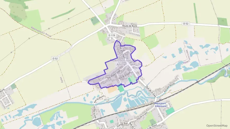 Maison 75 m² quatre pièces à vendre à Ribemont-sur-Ancre Maison 75 m² quatre pièces à vendre à Ribemont-sur-Ancre