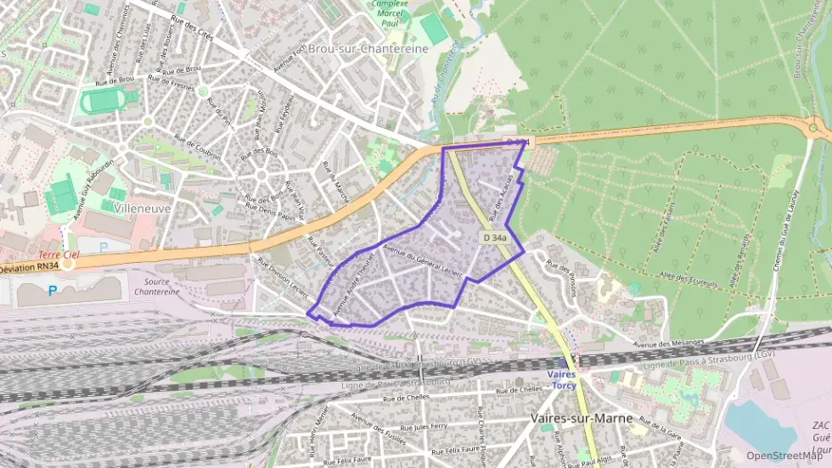 Maison 86 m² cinq pièces à vendre à Vaires-sur-Marne