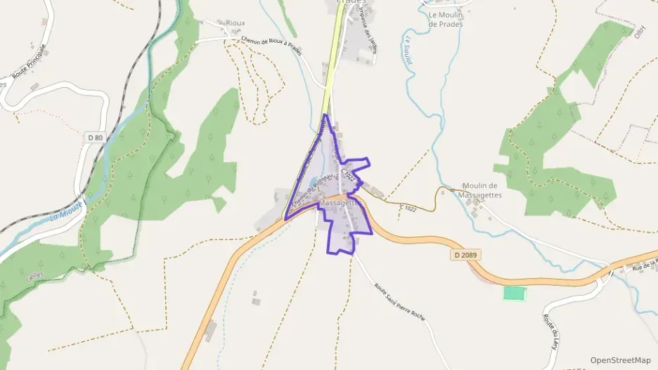 Maison 80 m² deux pieces à vendre à Saint-Pierre-Roche