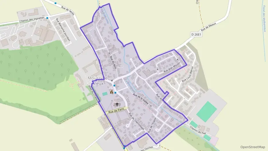 Maison 110 m² six pièces à vendre à Moussy-le-Vieux