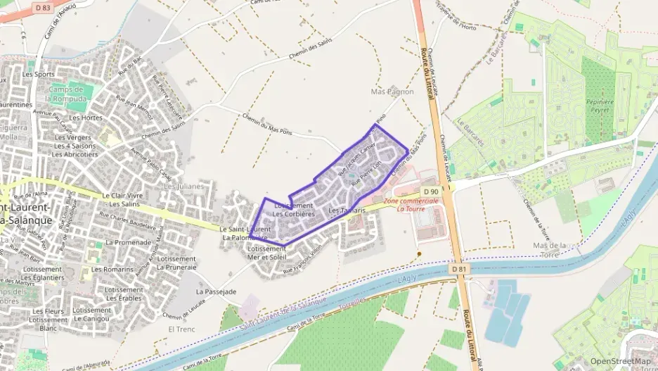 Maison 79 m² quatre pièces à vendre à Saint-Laurent-de-la-Salanque