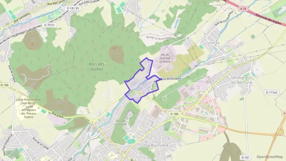 Maison 91 m² quatre pièces à vendre à Bruay-la-Buissière