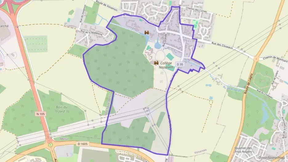 Maison 85 m² quatre pièces à vendre à Voisenon