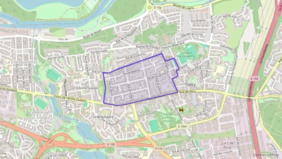 Maison 100 m² six pièces à vendre à Torcy
