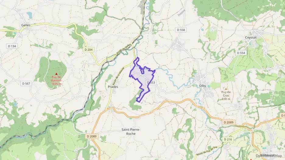 Maison 100 m² quatre pièces à vendre à Olby Maison 100 m² quatre pièces à vendre à Olby