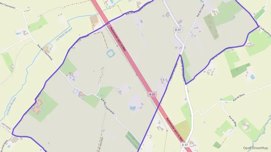 Maison 99 m² quatre pièces à vendre à Herzeele