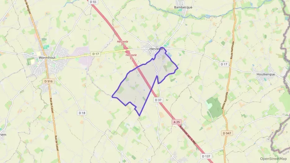 Maison 99 m² quatre pièces à vendre à Herzeele