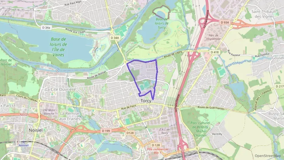 Maison 140 m² cinq pièces à vendre à Torcy