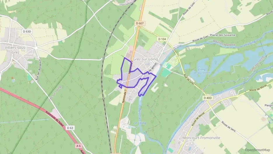 Maison 95 m² quatre pièces à vendre à Grez-sur-Loing Maison 95 m² quatre pièces à vendre à Grez-sur-Loing