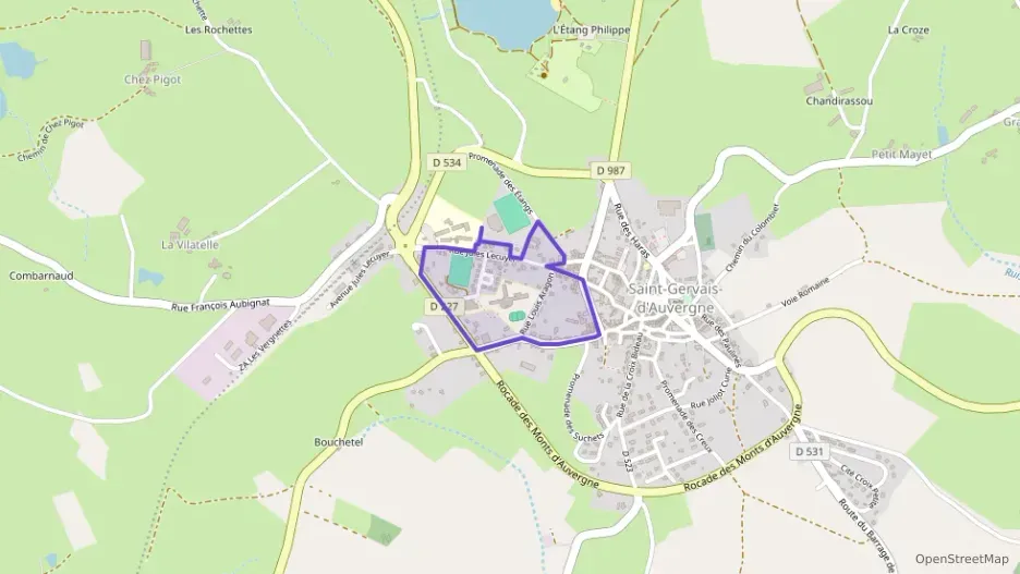 Maison 62 m² quatre pièces à vendre à Saint-Gervais-d`Auvergne