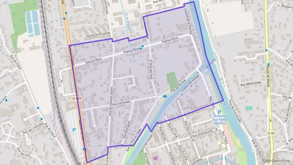 Maison 80 m² quatre pièces à vendre à Nemours