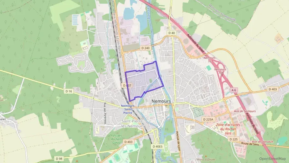 Maison 80 m² quatre pièces à vendre à Nemours