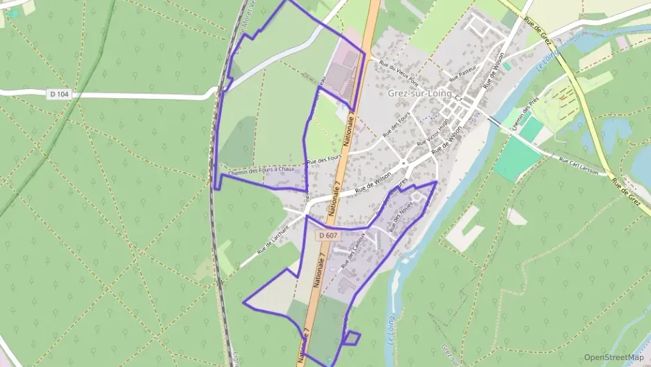Maison 77 m² cinq pièces à vendre à Grez-sur-Loing Maison 77 m² cinq pièces à vendre à Grez-sur-Loing
