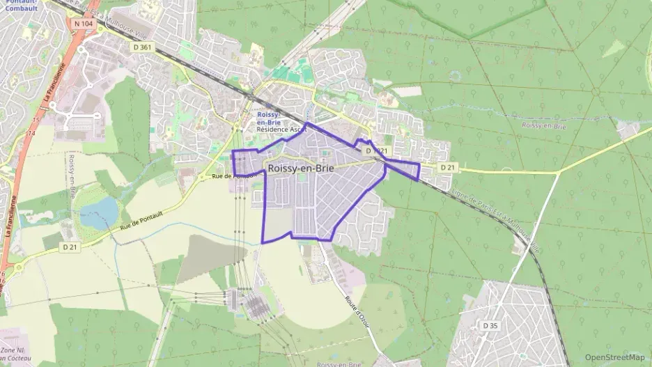 Maison 74 m² quatre pièces à vendre à Roissy-en-Brie