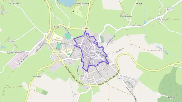 Maison 70 m² quatre pièces à vendre à Saint-Gervais-d`Auvergne