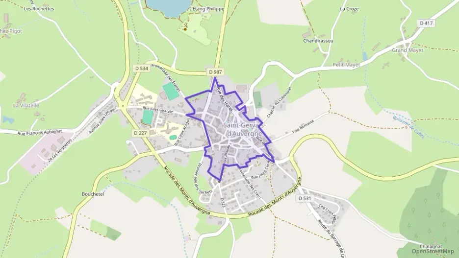 Maison 70 m² quatre pièces à vendre à Saint-Gervais-d`Auvergne Maison 70 m² quatre pièces à vendre à Saint-Gervais-d`Auvergne