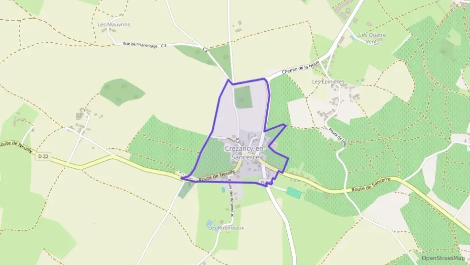 Maison 65 m² trois pièces à vendre à Crézancy-en-Sancerre