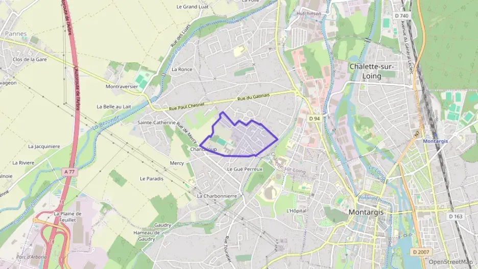 Maison 56 m² trois pièces à vendre à Châlette-sur-Loing