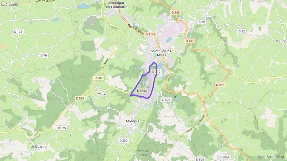 Maison 50 m² deux pieces à vendre à Saint-Éloy-les-Mines Maison 50 m² deux pieces à vendre à Saint-Éloy-les-Mines