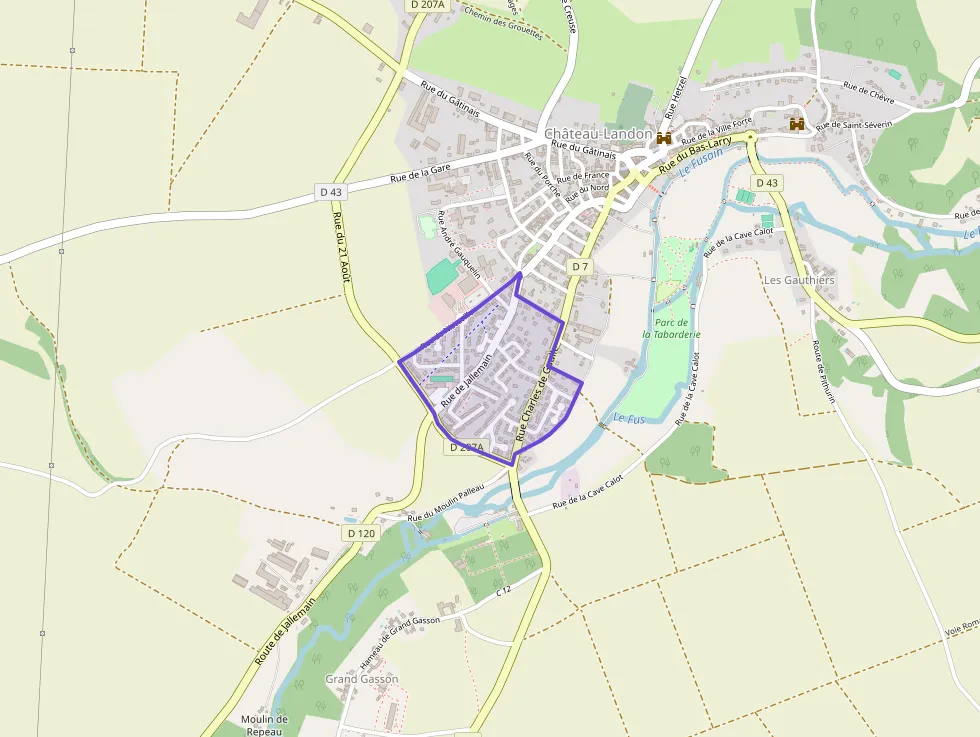 Maison 81 m² quatre pièces à vendre à Château-Landon